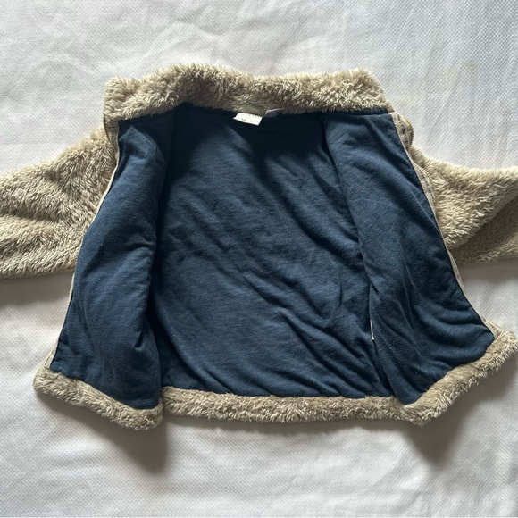 Softest, squishiest, fluffiest, full-zip lined Zara sweater/jacket - Picture 6 of 11